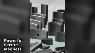 Forti magneti in ferrite ad alta energia e alta coercività