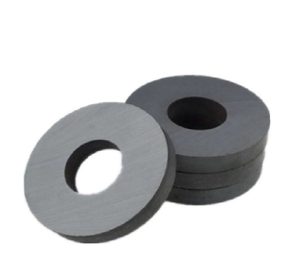 Anello magnetico su misura della ferrite di Louderspeaker di anti corrosione dell'OEM Ring Ferrite Magnets Y35