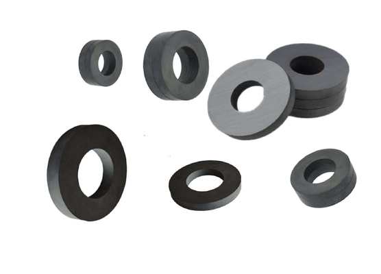 ISO9001 ferrite su misura Ring Magnet Black NdFeB Ring Magnet Rustproof
