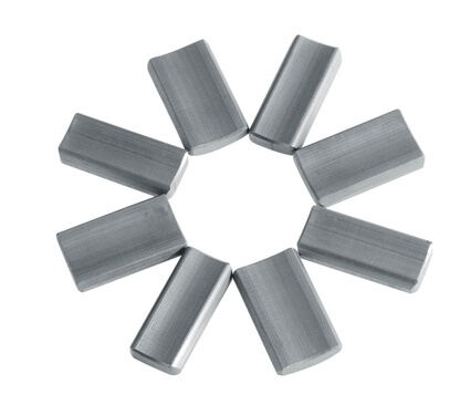 Temperatura massima di funzionamento 250°C Magnete di ferrite sinterizzato Quantità per cartone 720pcs Costo basso a moderato Adatto per l'industria