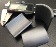 Motore su misura di adeguamento dell'automobile dello stronzio dei magneti della ferrite dell'arco del regolatore di Seat