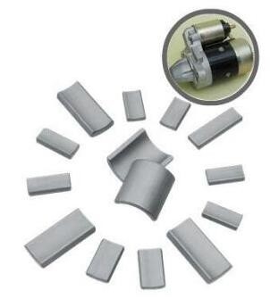 Magneti permanenti del motore dell'automobile del magnete ISO9001 della ferrite sinterizzati dispositivo d'avviamento dell'automobile
