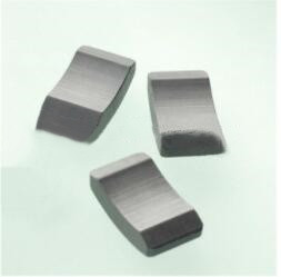Carbone colorato Gray Anti Corrosion Coating dei magneti di segmento della ferrite