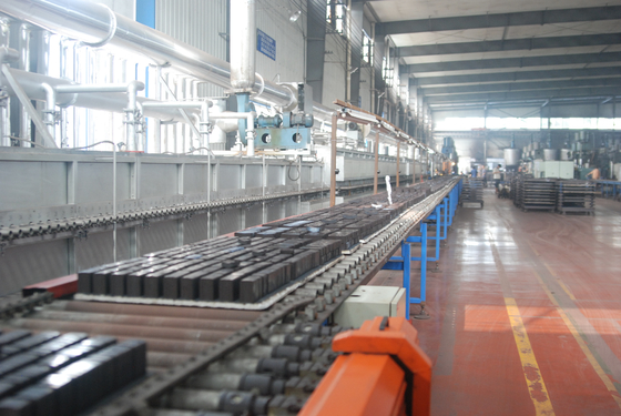 Carbone colorato Gray Anti Corrosion Coating dei magneti di segmento della ferrite