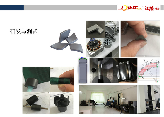 I generi di magnete per i dispositivi di assistenza medica hanno sinterizzato il magnete della ferrite su misura