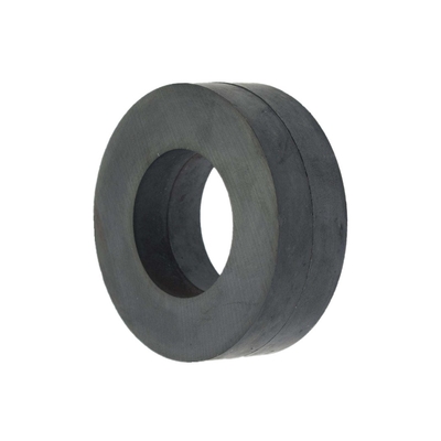 Rendimento elevato su misura di iso TS16949 di Gray Ring Ferrite Magnet del carbone